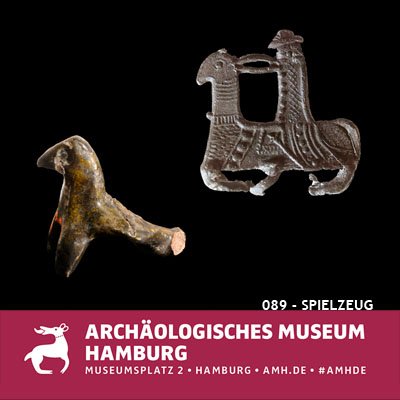 Kinderspielzeug, Archäologische Museum Hamburg