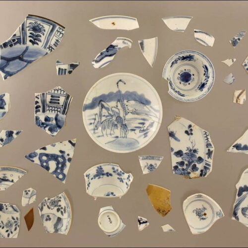 Chinesisches Porzellan: Scherbenfunde