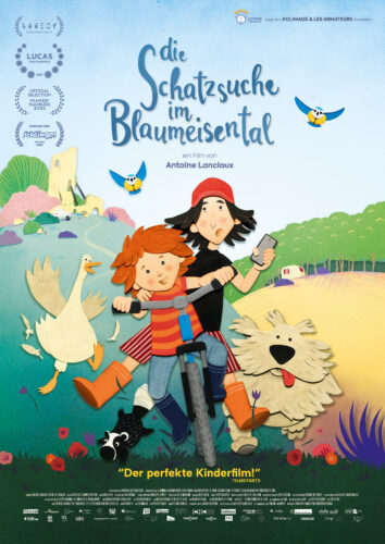 Filmplakat Die Schatzsuche im Blaumeisental