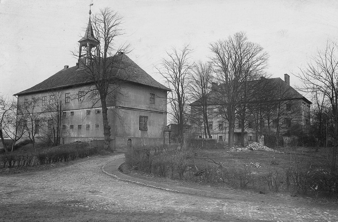 Das Harburger Schloss um 1890